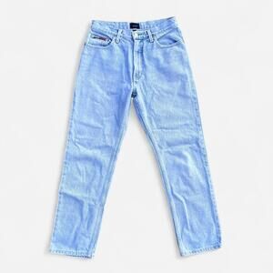 Tommy Hilfiger Vintage 90s/2000s Classic Fit Tapered Light Wash Jeans